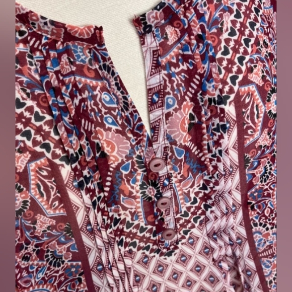 Style & Co Autumn Retreat Boho Blouse NWT~1X ⭐️host Pick⭐️ - Picture 5 of 5